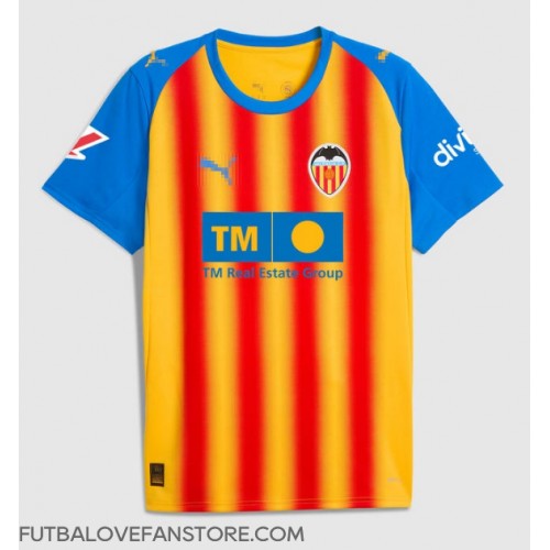 Valencia Hugo Duro #9 Tretí futbalový dres 2025-26 Krátky Rukáv Valencia Hugo Duro #9 Tretí futbalový dres 2025-26 Krátky Rukáv